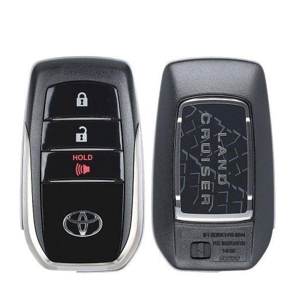 Oem 2020-2021 Toyota Land Cruiser / Smart Key 3 Buttons / PN 89904-60X20 / FCCHYQ14FBB RSK-TOY-0X20 - main